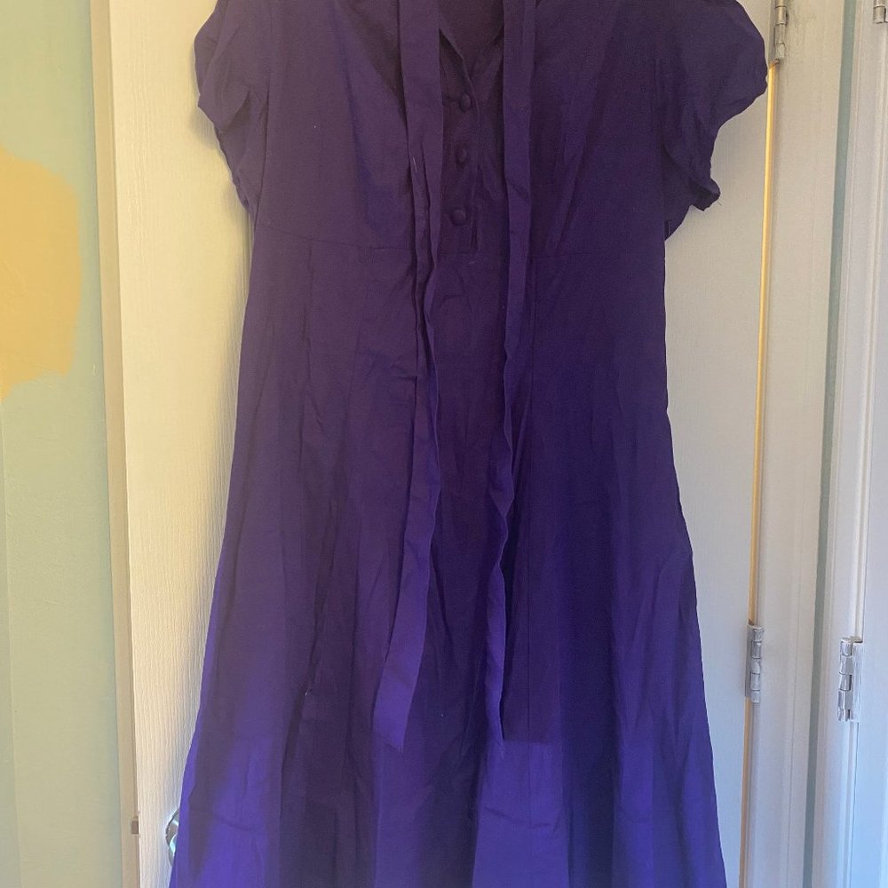 Super Cute 3X Purple Dress